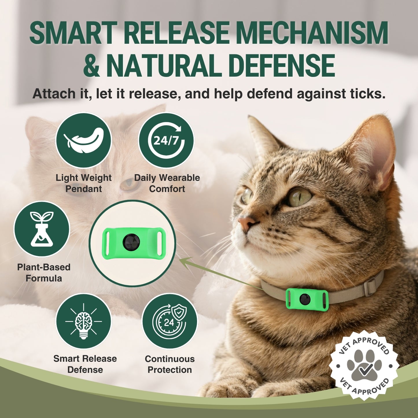 PetaVibe™ Pet Protection Pendant